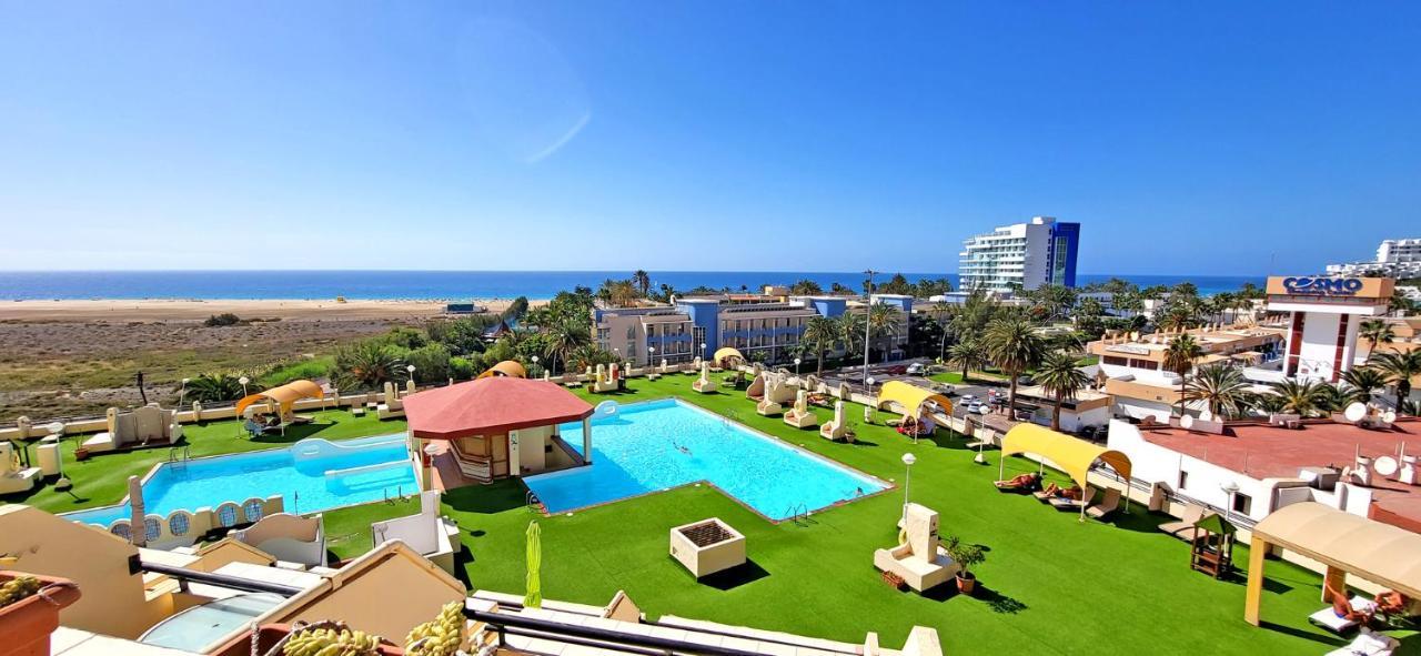 Ferienwohnung Buena Vista - Morro Jable - Meerblick - Pool Esterno foto