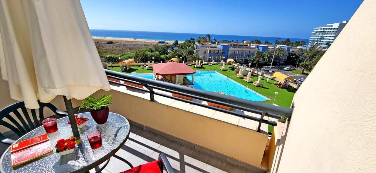Ferienwohnung Buena Vista - Morro Jable - Meerblick - Pool Esterno foto
