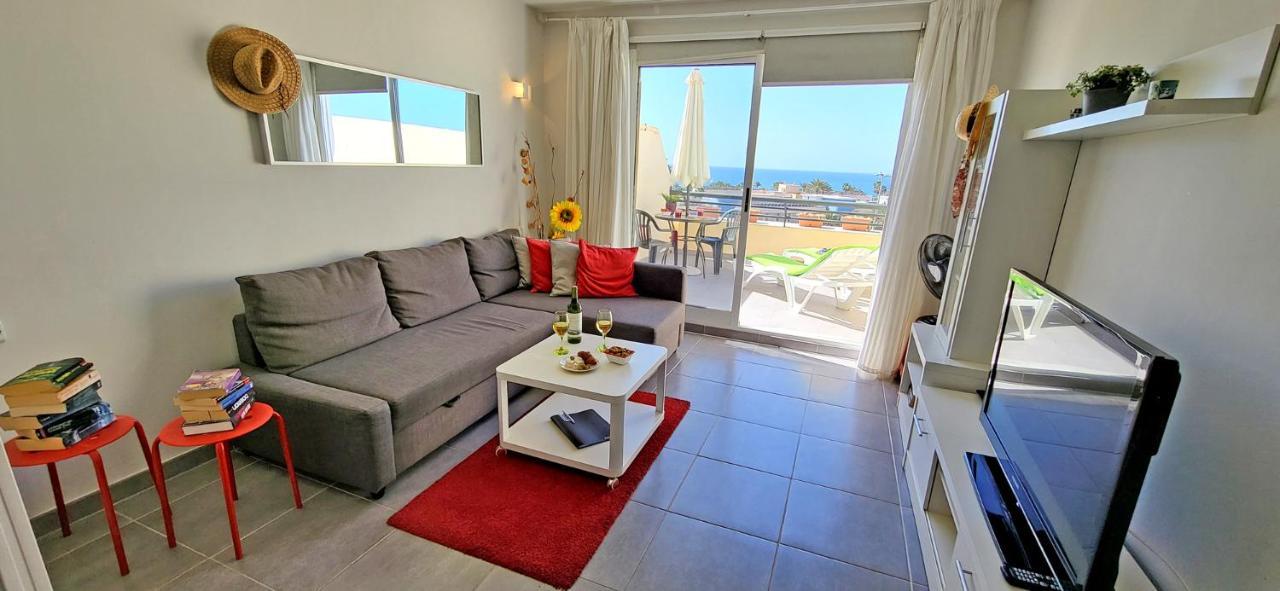 Ferienwohnung Buena Vista - Morro Jable - Meerblick - Pool Esterno foto
