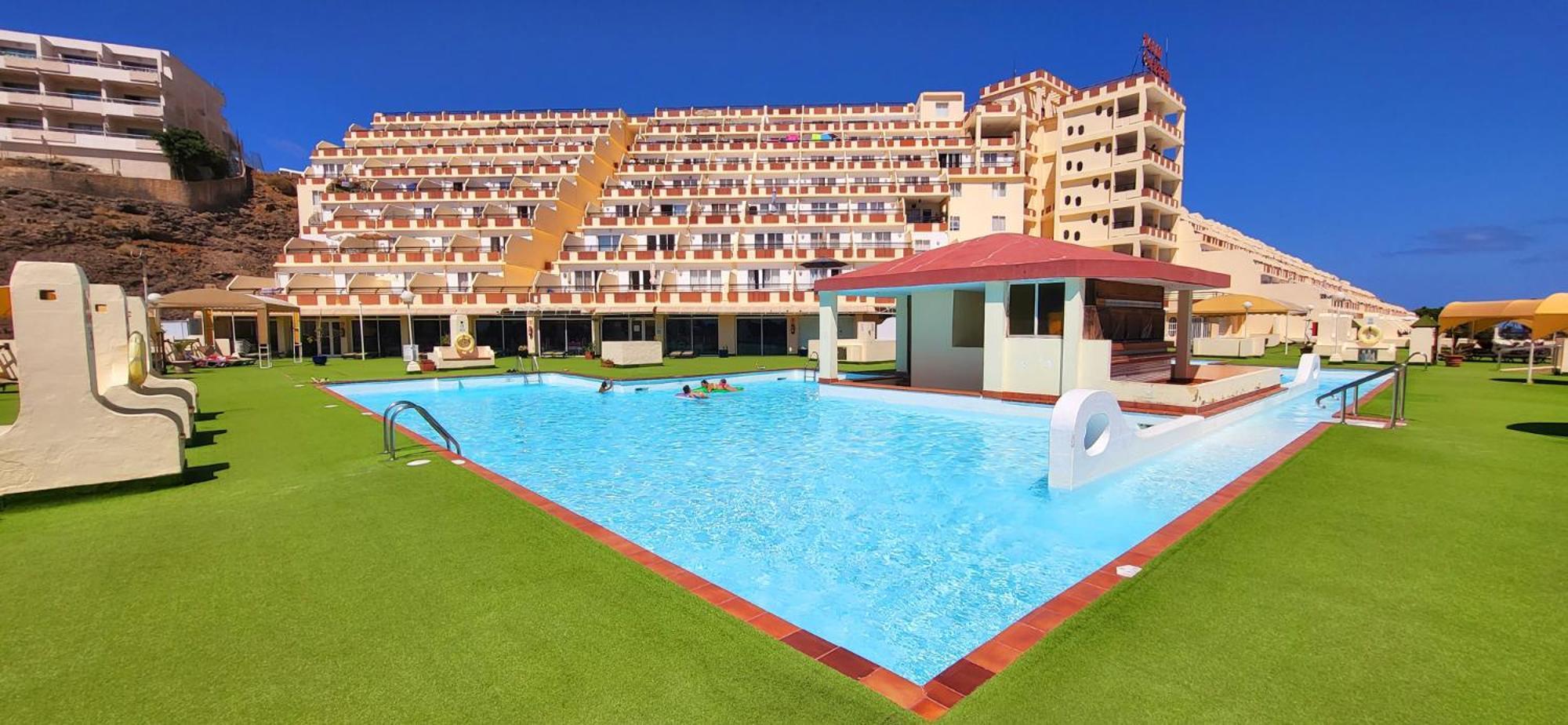 Ferienwohnung Buena Vista - Morro Jable - Meerblick - Pool Esterno foto